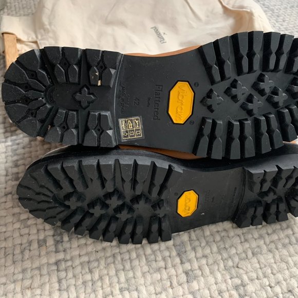 Flattered Sally Rubber-Trimmed Leather Boots - Picture 5 of 7